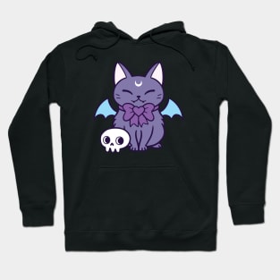 Black Bat Kitten | Nikury Hoodie